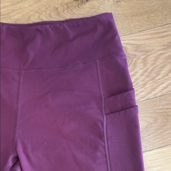 Baleaf Maroon Leggings & G Gradual Olive Leggings - Picture 4 of 10